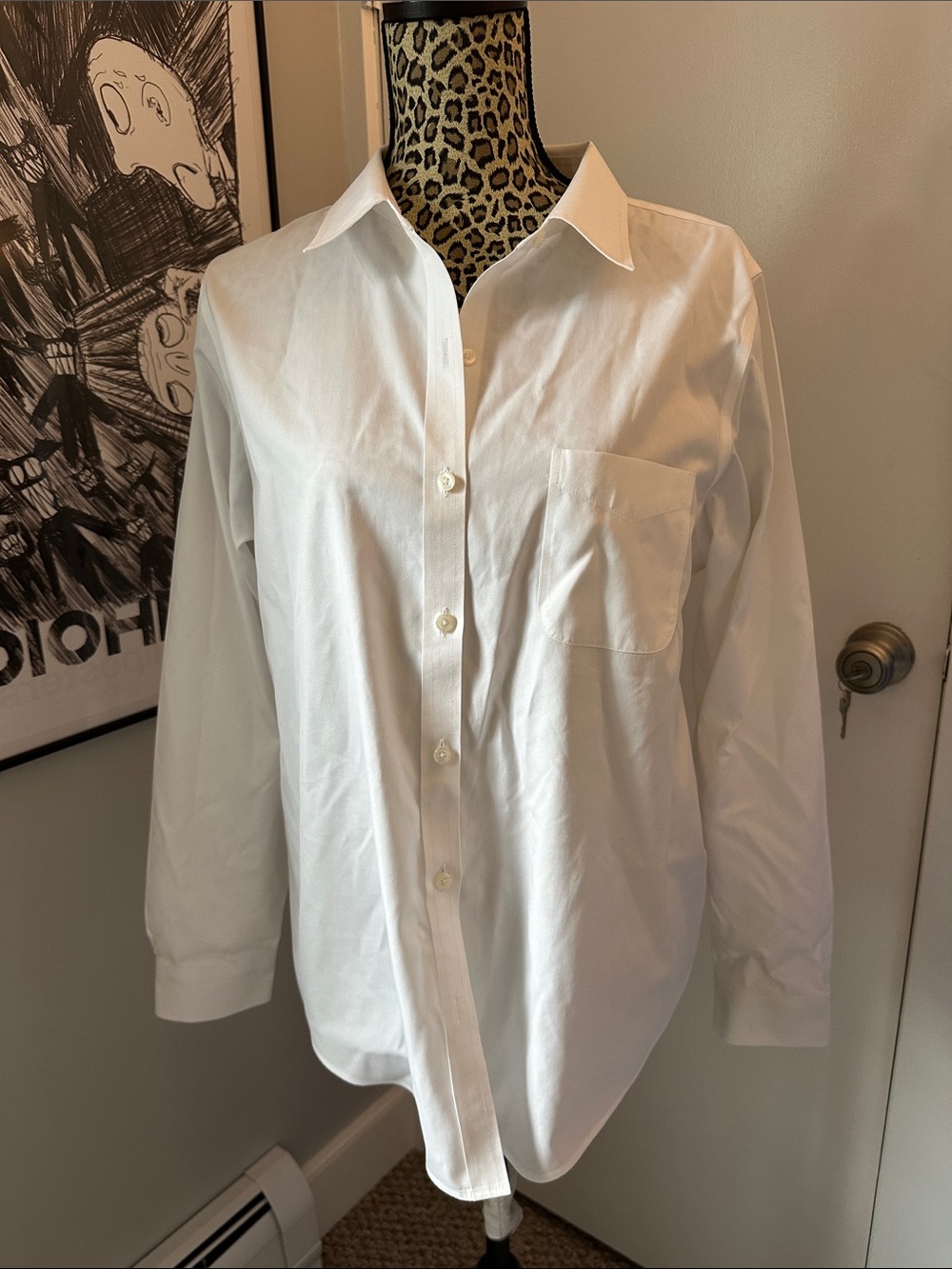 L.L. Bean Women's White Button-Down Shirt - Picture 2 of 7